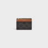 Compact Wallet with Coin Triomphe in Triomphe Canvas