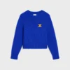 Crewneck Sweater in Cashmere and Silk