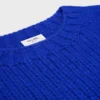 Crewneck Sweater in Cashmere and Silk