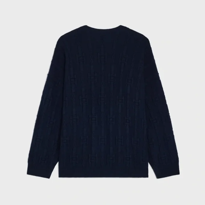 Crewneck Sweater in Chains Cashmere Crewneck Sweater in Chains Cashmere