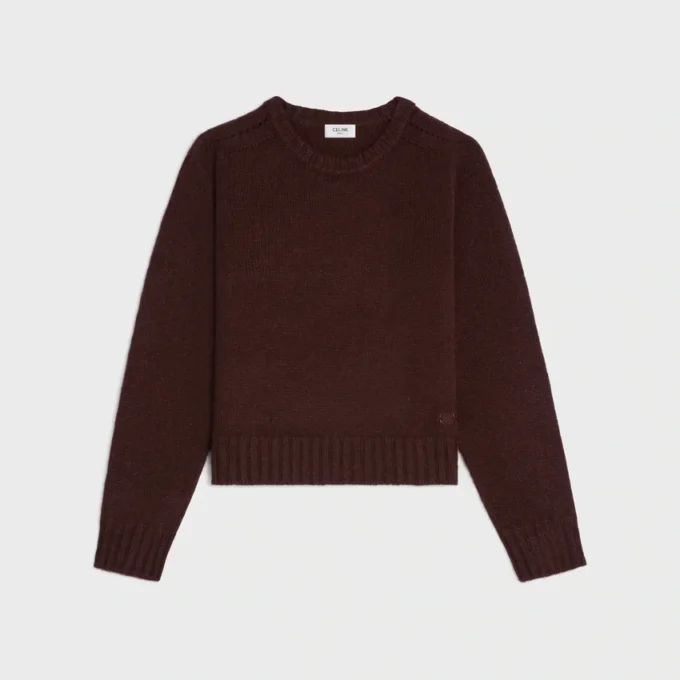 Crewneck Sweater in Seamless Cashmere