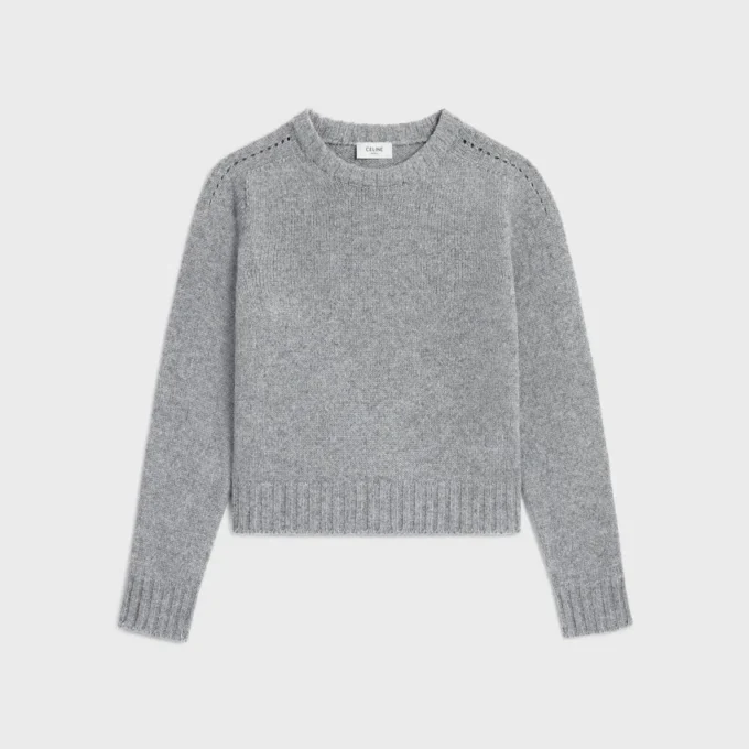 Crewneck Sweater in Seamless Cashmere