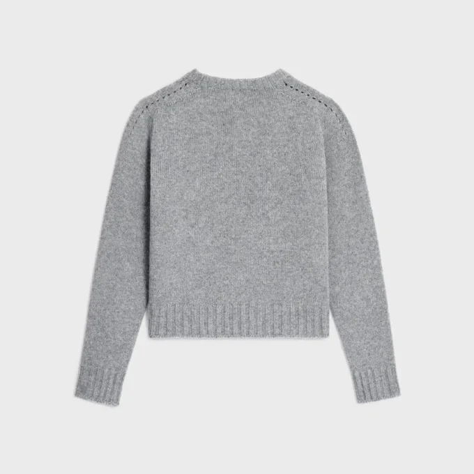 Crewneck Sweater in Seamless Cashmere
