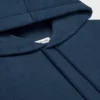 Cropped Hoodie in Cotton Fleece