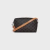 Crossbody Bag Take Away in Triomphe Canvas and Calfskin