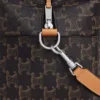 Crossbody Bag Take Away in Triomphe Canvas and Calfskin