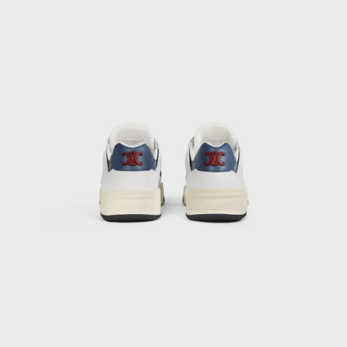 Ct-09 Trainer Sneaker in Calfskin and Mesh
