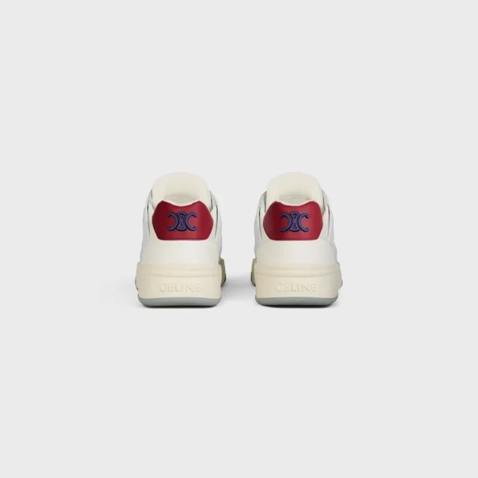 Ct-09 Trainer Sneaker in Calfskin and Mesh
