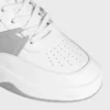 Ct-09 Trainer Sneaker in Calfskin and Mesh