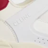 Ct-09 Trainer Sneaker in Calfskin and Mesh