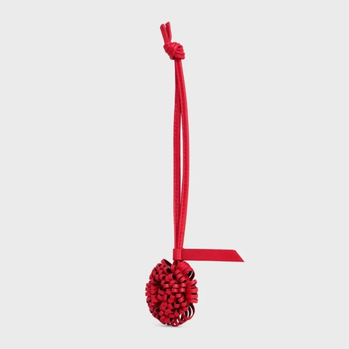 Dandelion Charm in Smooth Lambskin Dandelion Charm in Smooth Lambskin
