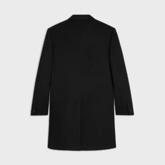 Double-Breasted Coat in Wool Cloth Double-Breasted Coat in Wool Cloth