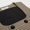 Double-Breasted Vest in Houndstooth Wool Double-Breasted Vest in Houndstooth Wool