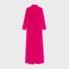 Dress in Acetate Silk Crepe
