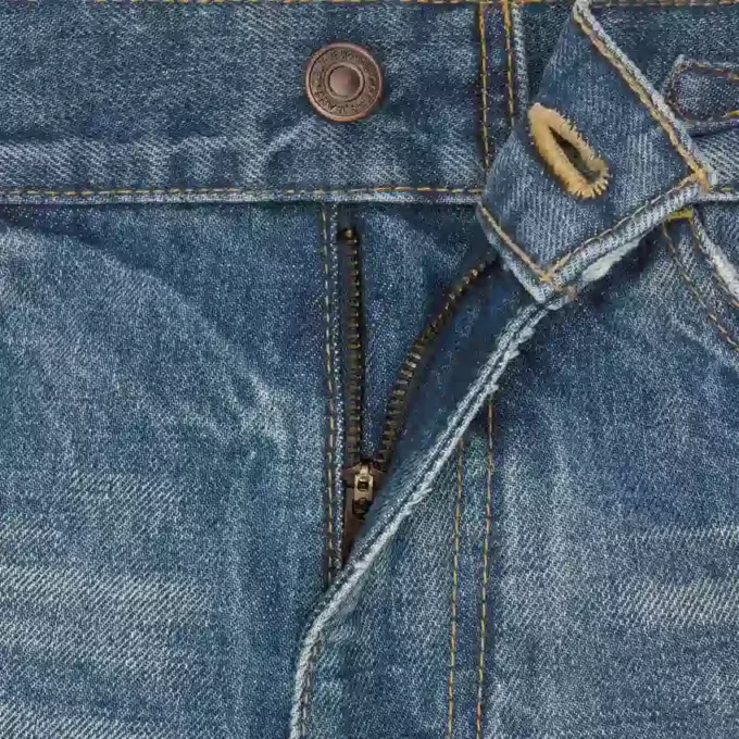 Dylan Flared Jeans with Signature in Cotton Denim Dylan Flared Jeans with Signature in Cotton Denim