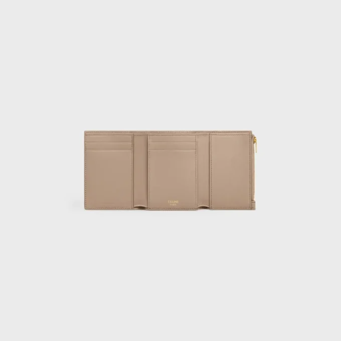Fine Strap Wallet Nino in Supple Grained Calfskin