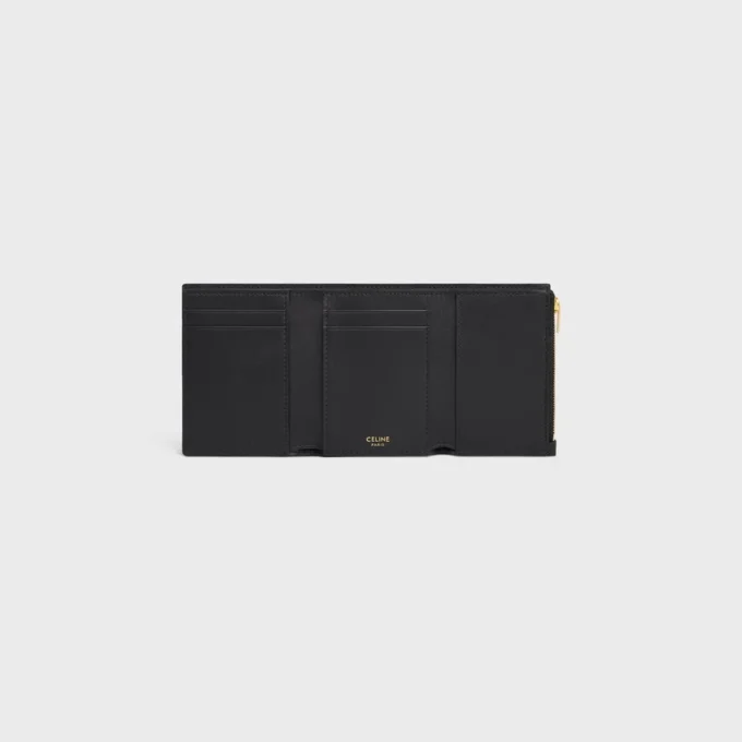 Fine Strap Wallet Nino in Supple Grained Calfskin Fine Strap Wallet Nino in Supple Grained Calfskin