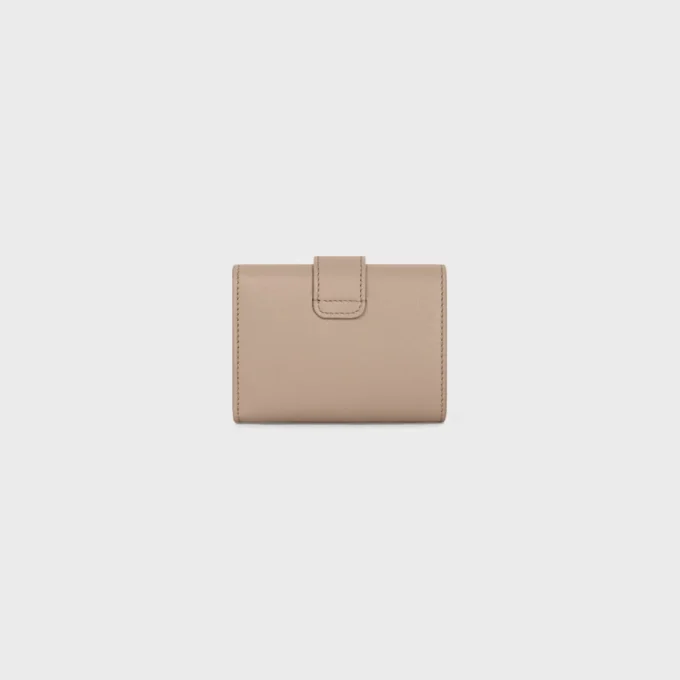 Fine Strap Wallet Nino in Supple Grained Calfskin