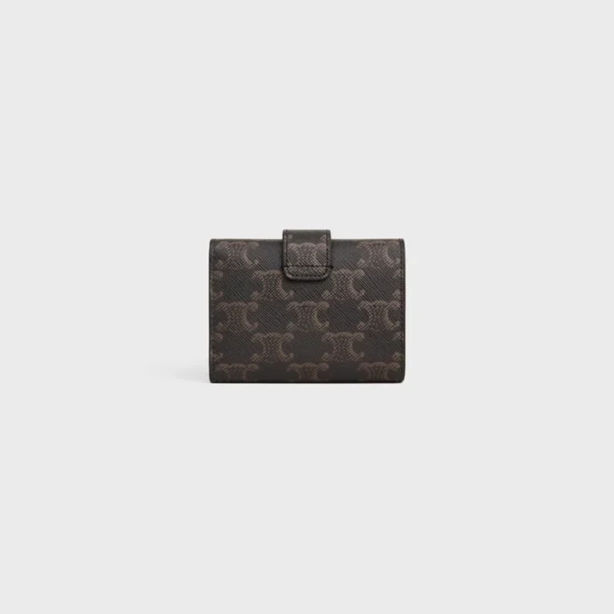 Fine Strap Wallet Nino in Triomphe Canvas