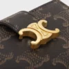 Fine Strap Wallet Nino in Triomphe Canvas