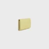 Fine Wallet Triomphe Stamp in Supple Grained Calfskin