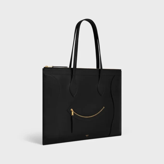 Flat Luggage in Glossy Calfskin