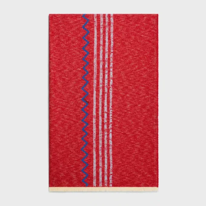 Fouta in Embroidered Cotton