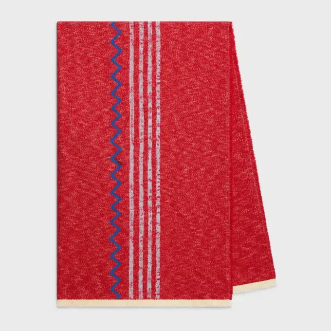 Fouta in Embroidered Cotton