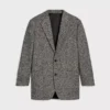 Garcon Jacket in Herringbone Wool Natta