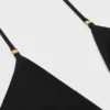 Gathered Swimsuit in Matte Jersey
