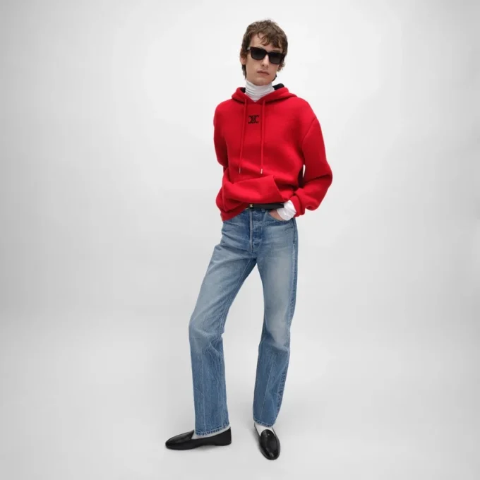Hooded Sweater in Cashmere