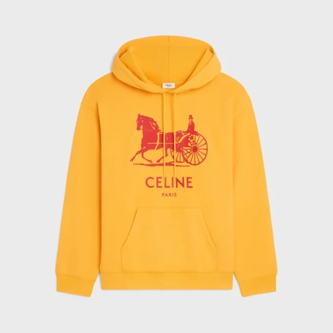 Hoodie in Cotton Fleece Hoodie in Cotton Fleece