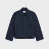 Jacket in Cotton Wool Gabardine