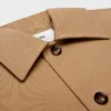Jacket in Cotton Wool Gabardine