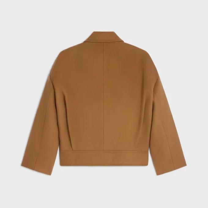 Jacket in Double-Face Wool Cashmere