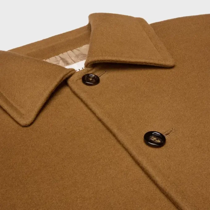 Jacket in Double-Face Wool Cashmere
