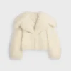 Jacket in Fluffy Wool