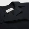 Jacket in Wool and Cotton Gabardine