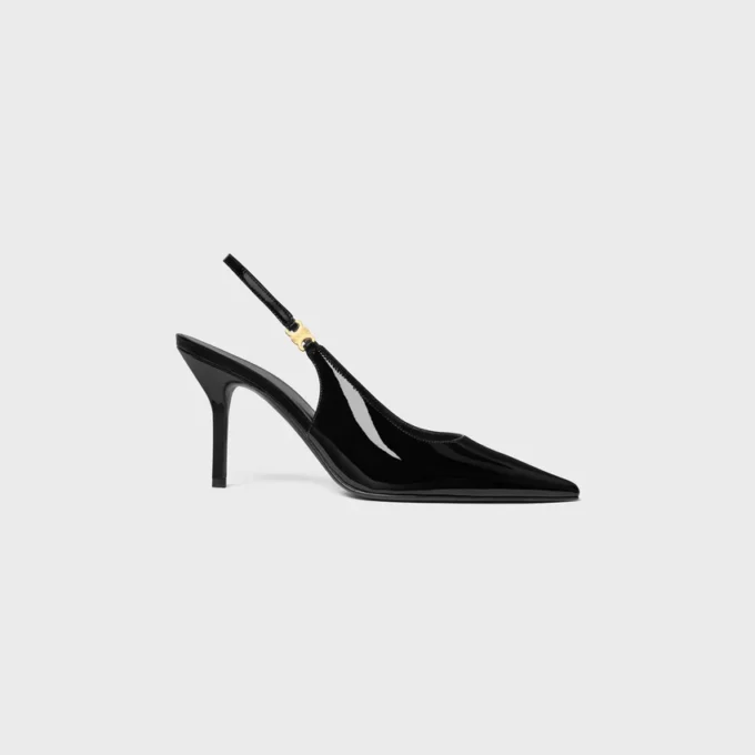Judy – Triomphe Pump in Patent Calfskin
