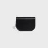 Keyring Nano Besace Triomphe in Smooth Calfskin