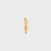 Knot Double Cuff in Brass with Gold Finish