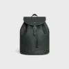 Large Backpack Folco in Grained Calfskin