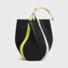 Large Drop Bucket Bag in Smooth Calfskin