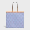 Large Flat Shopper in Triomphe Canvas Large Flat Shopper in Triomphe Canvas