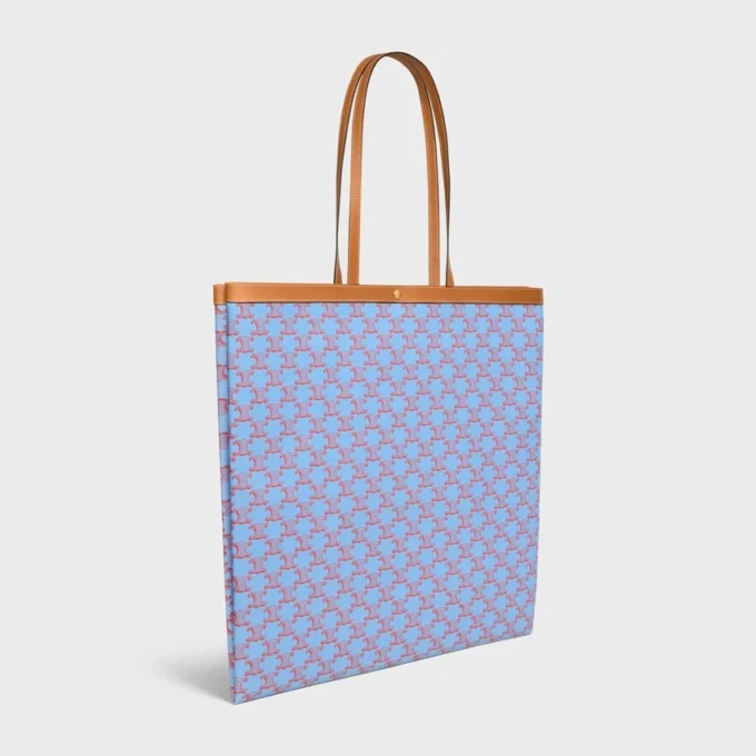 Large Flat Shopper in Triomphe Canvas Large Flat Shopper in Triomphe Canvas