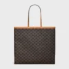 Large Flat Shopper in Triomphe Canvas Large Flat Shopper in Triomphe Canvas