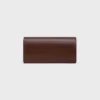 Large Wallet Triomphe in Shiny Calfskin