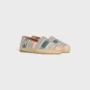 Les Espadrilles Celine in Triomphe Jacquard Fabric
