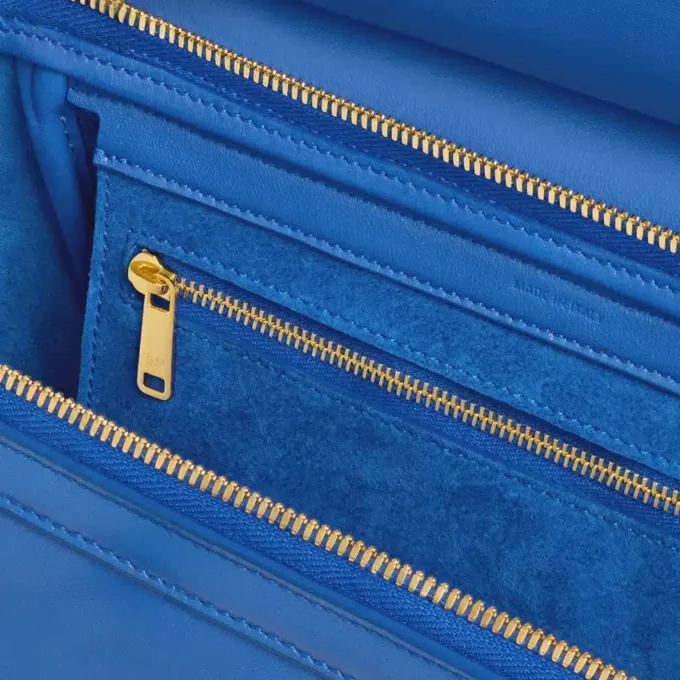 Little Luggage in Supple Shiny Lambskin