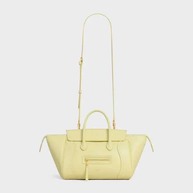 Little Luggage in Supple Shiny Lambskin